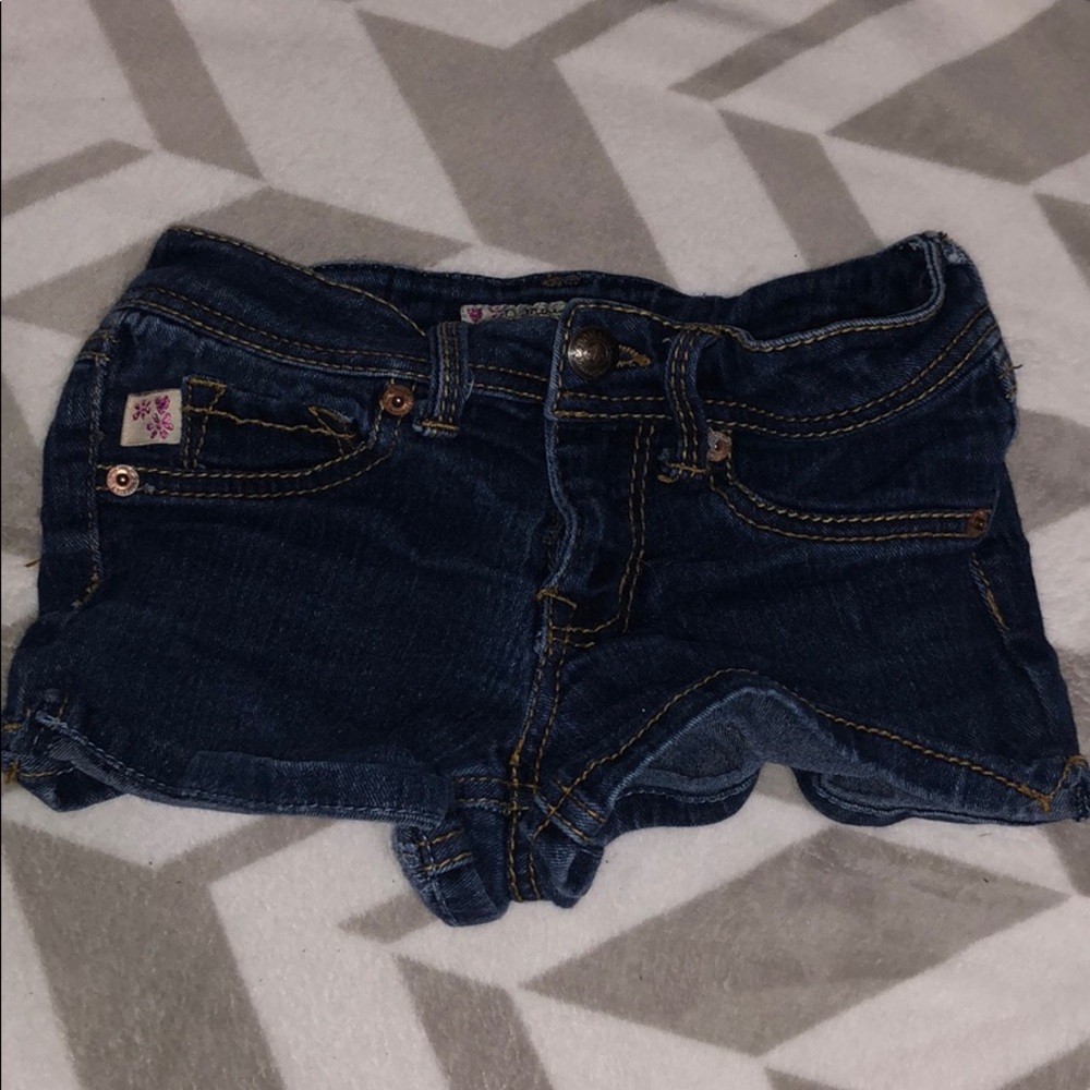 Kids denim shorts